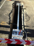 Graham Day, Footings for the AMart Pylon  Sign in Mentone